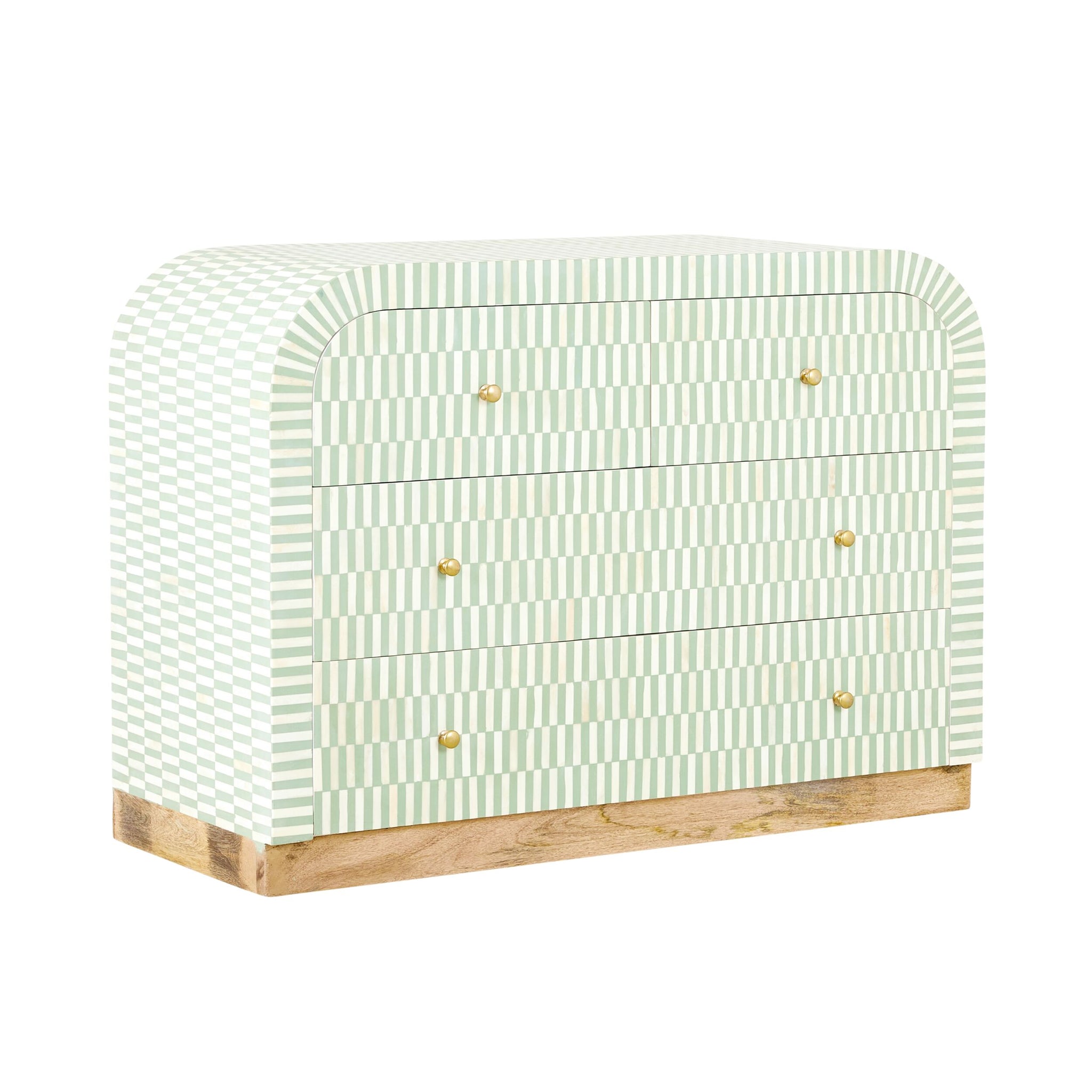 Nylah Bone Inlay 4 Drawer Chest