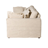 Slouch 3 Seater Sofa Natural Weave