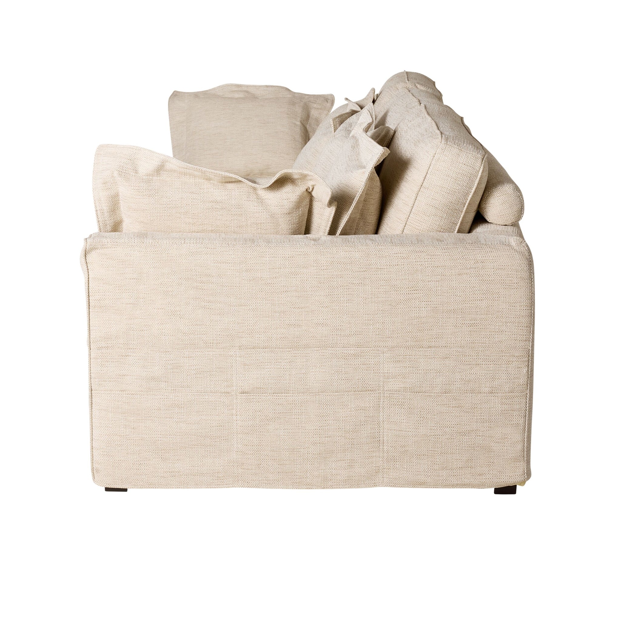 Slouch 3 Seater Sofa Natural Weave