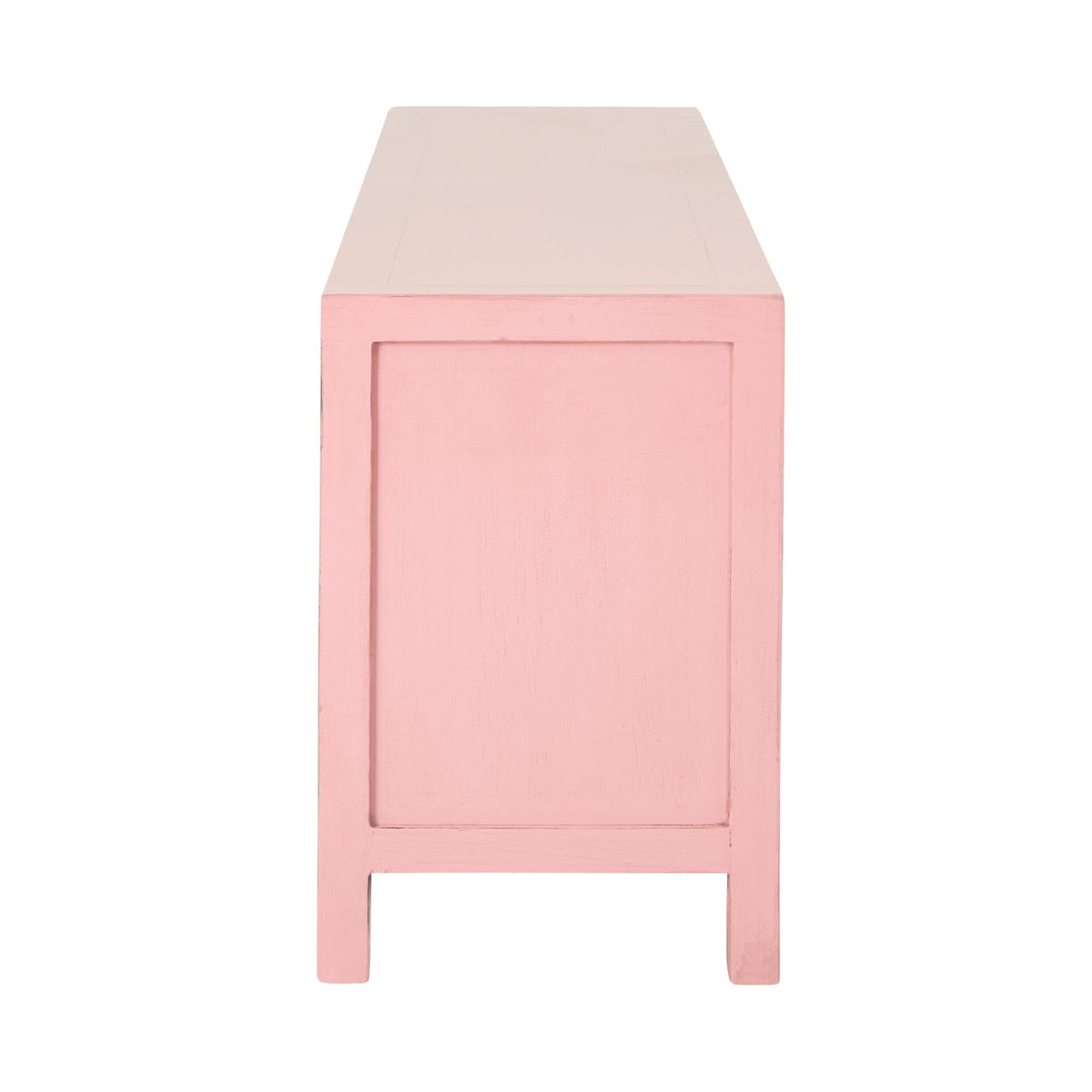 Sansha 6 Door TV Unit Blush Pink
