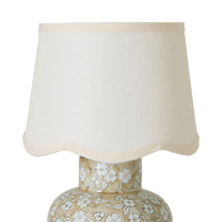 Petal Grove Table Lamp Taupe 34cm