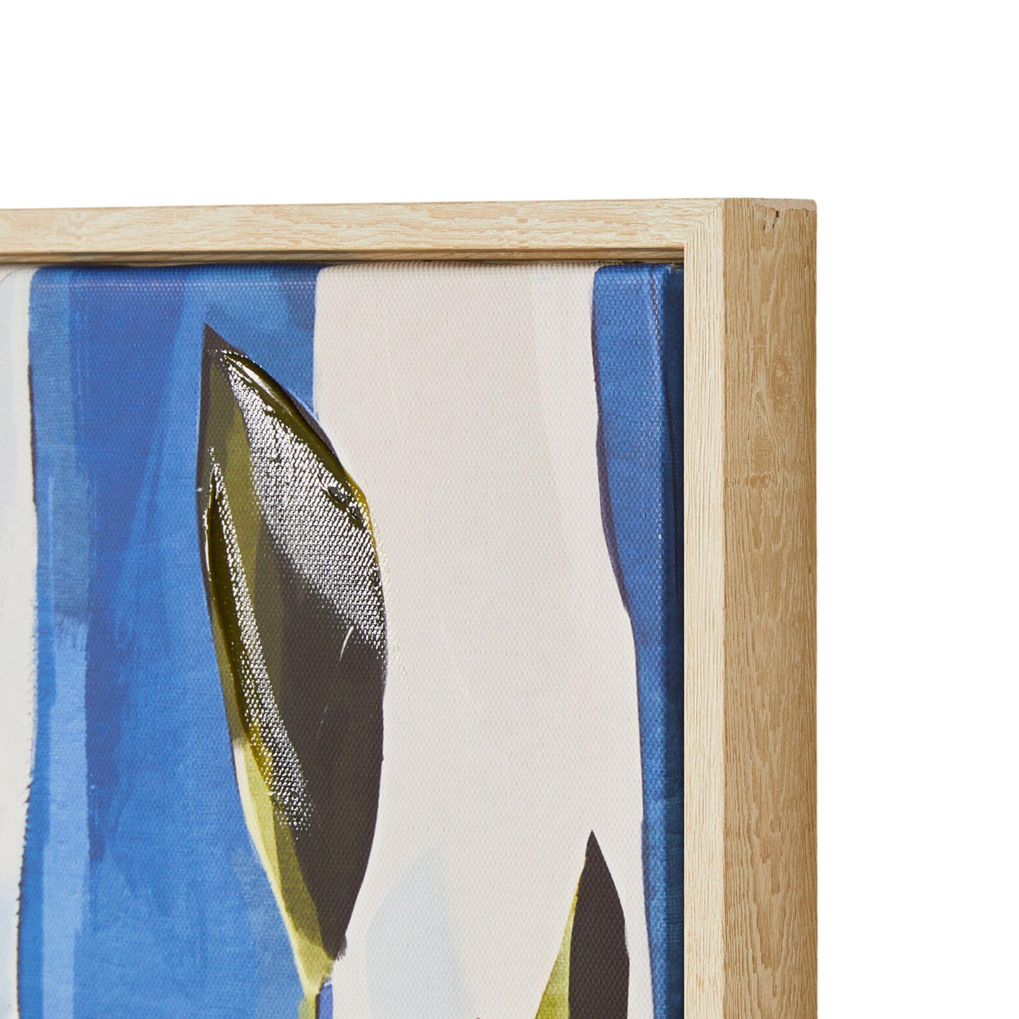 Lemon Pickings Framed Canvas Print 62.5x92.5cm