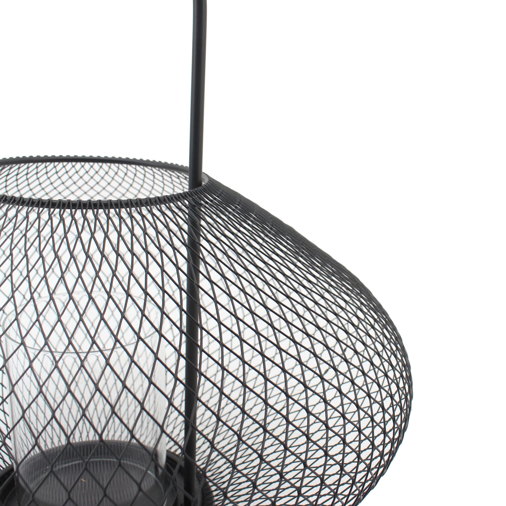 Stark Mesh Iron Bulb Lantern