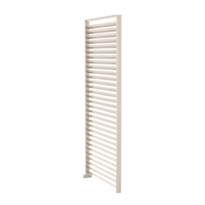 Sanctuary Aluminium Slatted Panel Taupe for Pergola