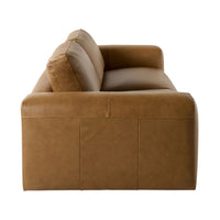Ryder 3 Seater Leather Sofa Dakota Light Chestnut