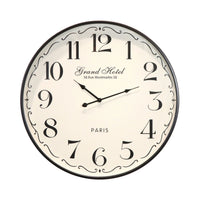 Grand Hotel Paris Wall Clock 60cm