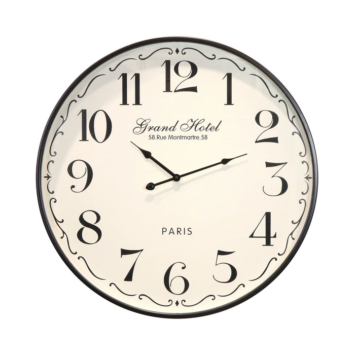 Grand Hotel Paris Wall Clock 60cm