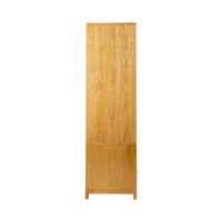 Avalon 2 Drawer Wardrobe Light Oak