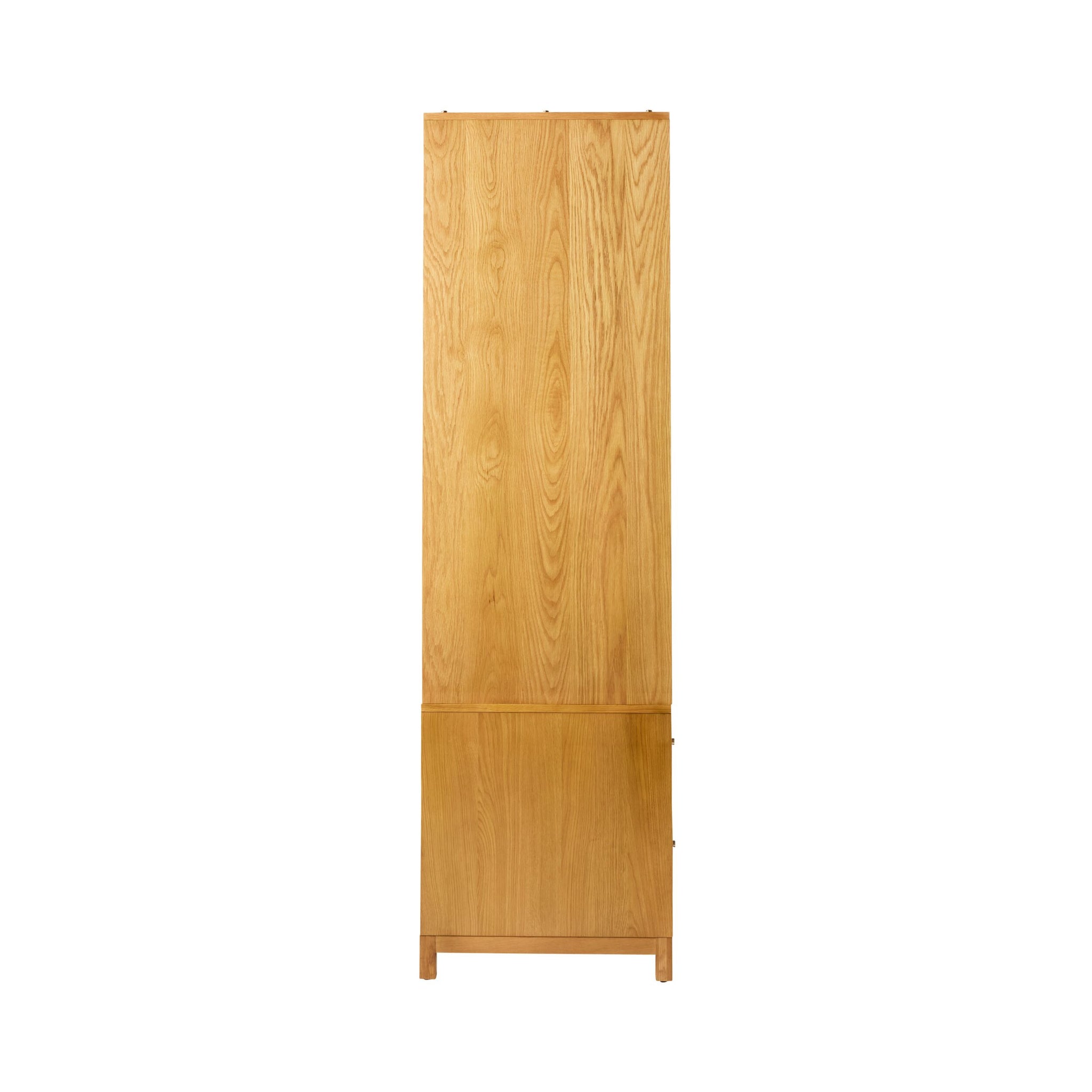 Avalon 2 Drawer Wardrobe Light Oak