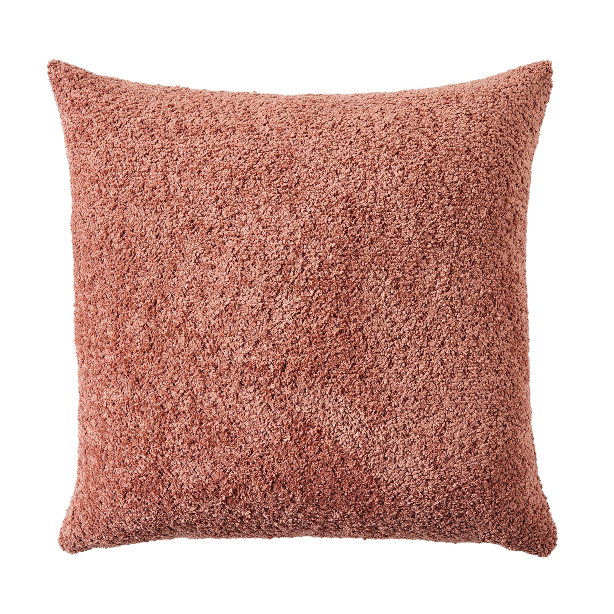 Byron Boucle Cushion Rouge 45x45cm