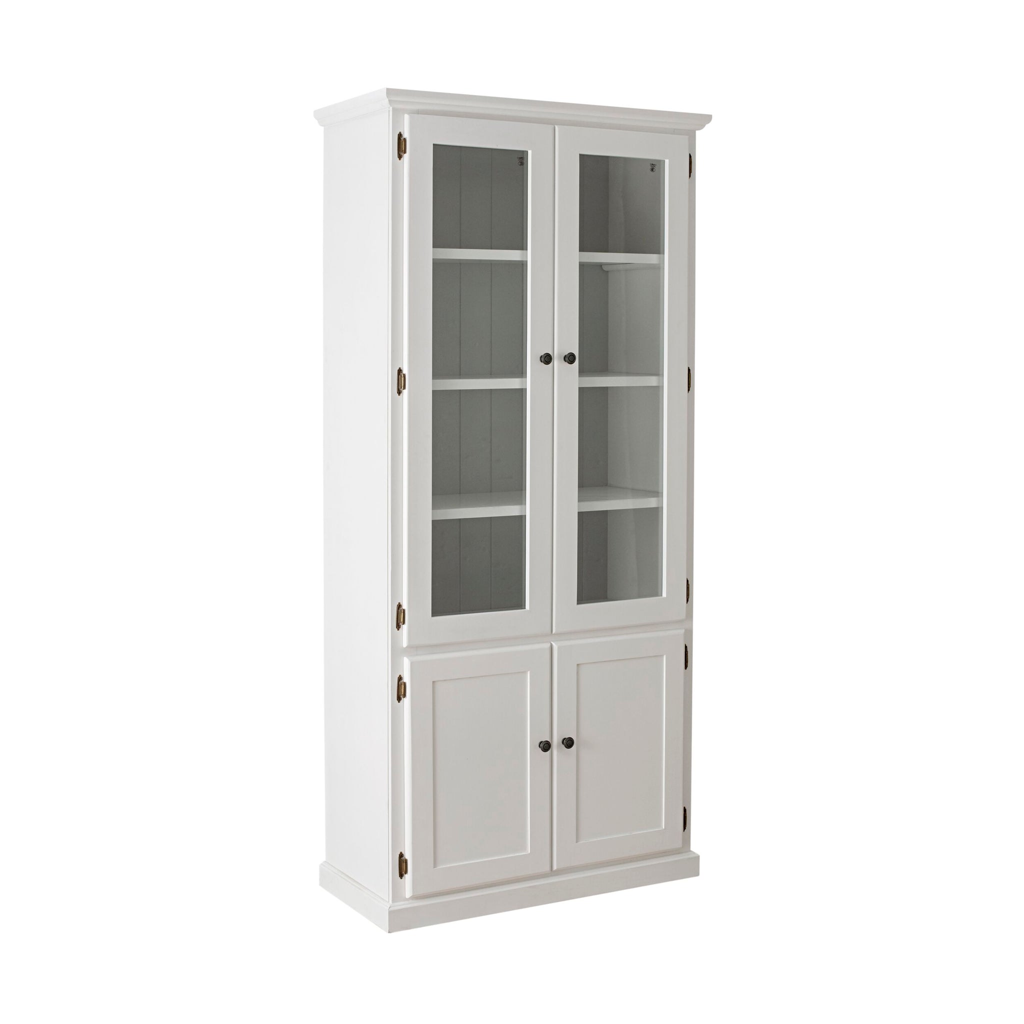 Armand 4 Door Display Cabinet 94.6 x 206cm White