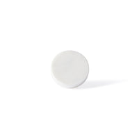 White Marble Knob Small 6x1.5cm