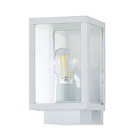 Logan 1 Light Exterior Wall Bracket White