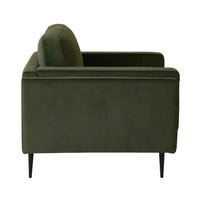 Irvine Armchair Velvet Eucalyptus