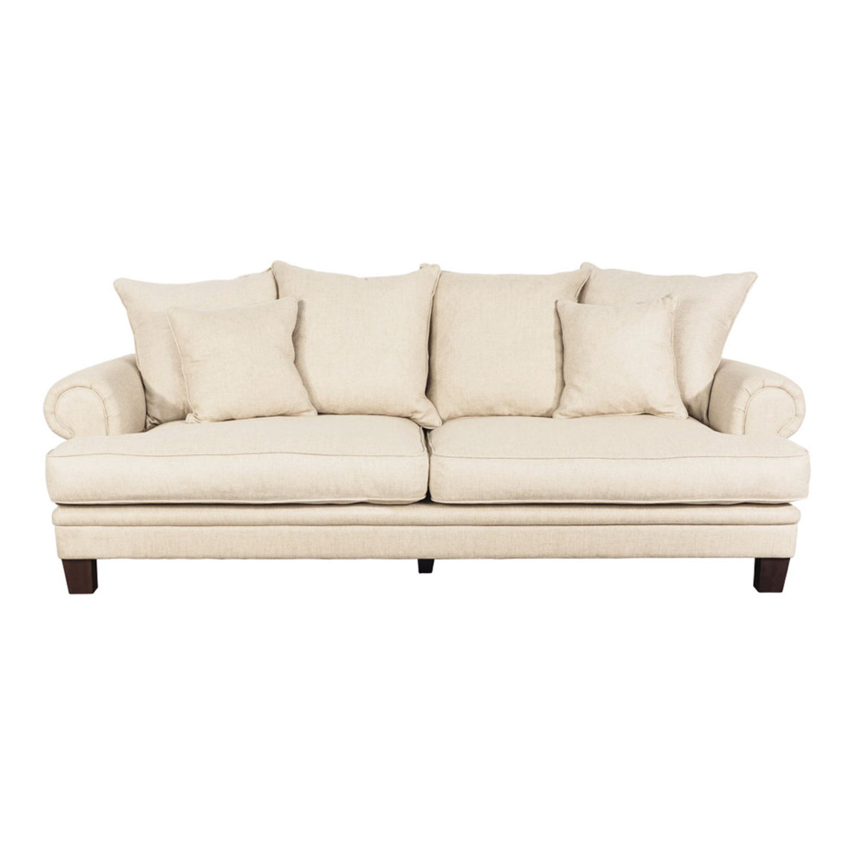 Lisette 3.5 Seater Deep Sofa Dublin Linen