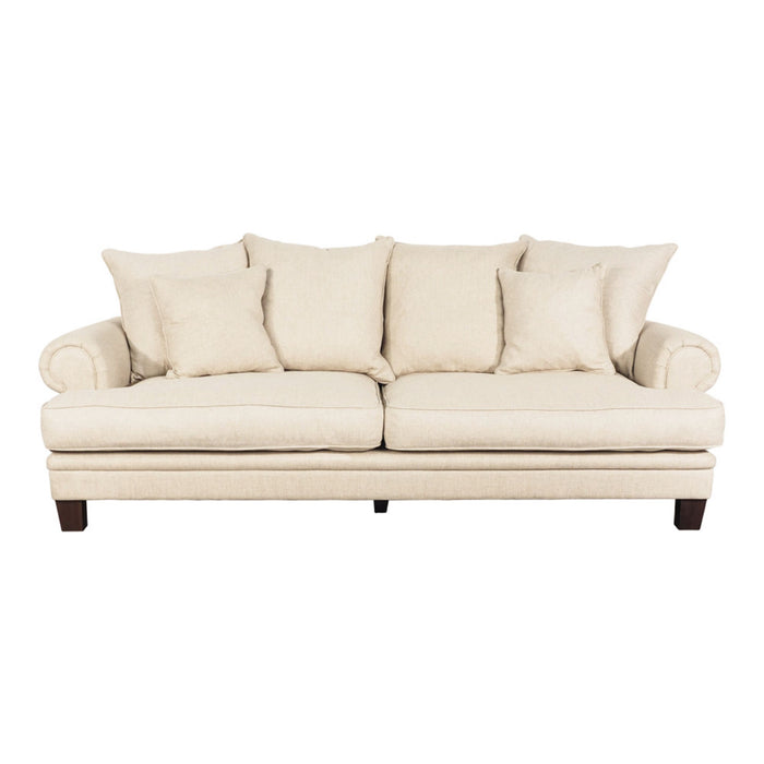 Lisette 3.5 Seater Deep Sofa Dublin Linen