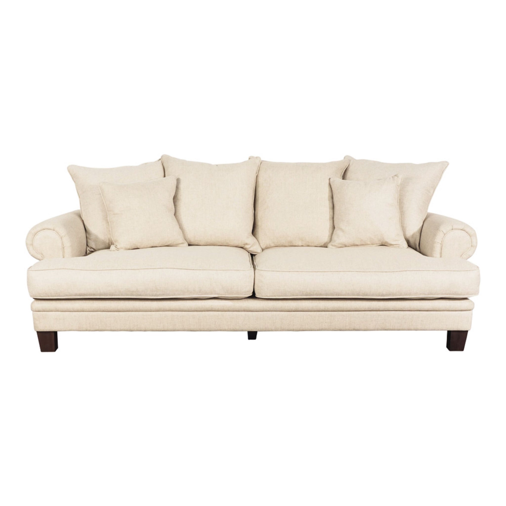 Lisette 3.5 Seater Deep Sofa Dublin Linen