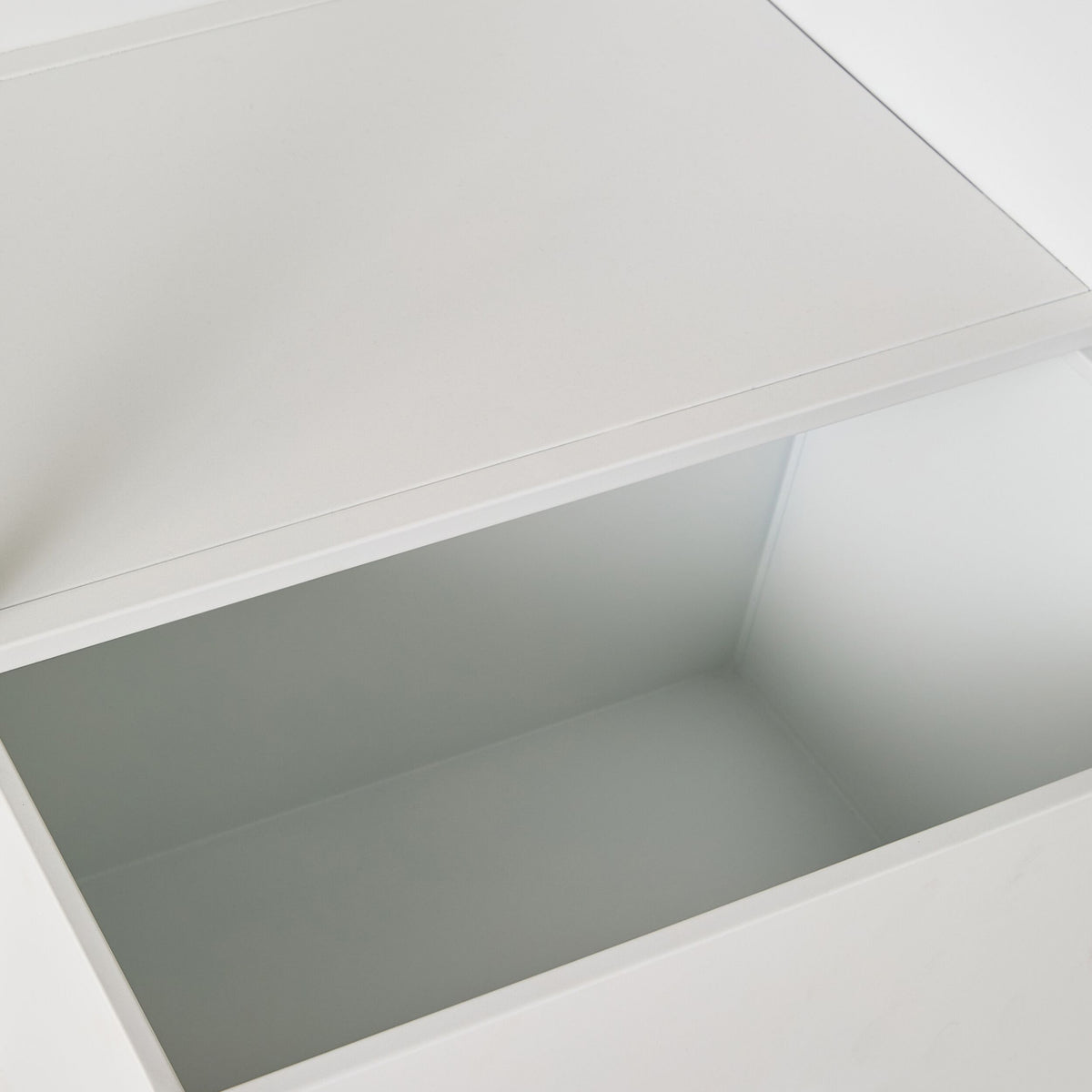 Nero Kitchen Island Bench with Drawer White 120cm