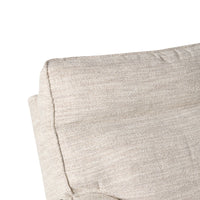 Dillon 1 Seater Recliner Natural Textured Slub