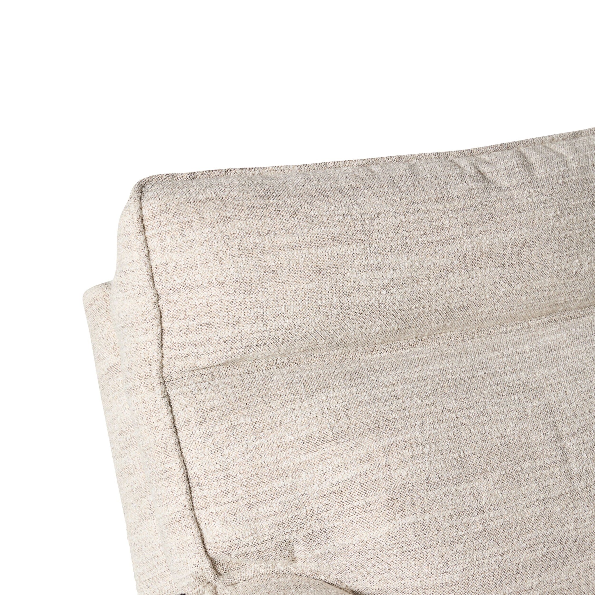 Dillon 1 Seater Recliner Natural Textured Slub