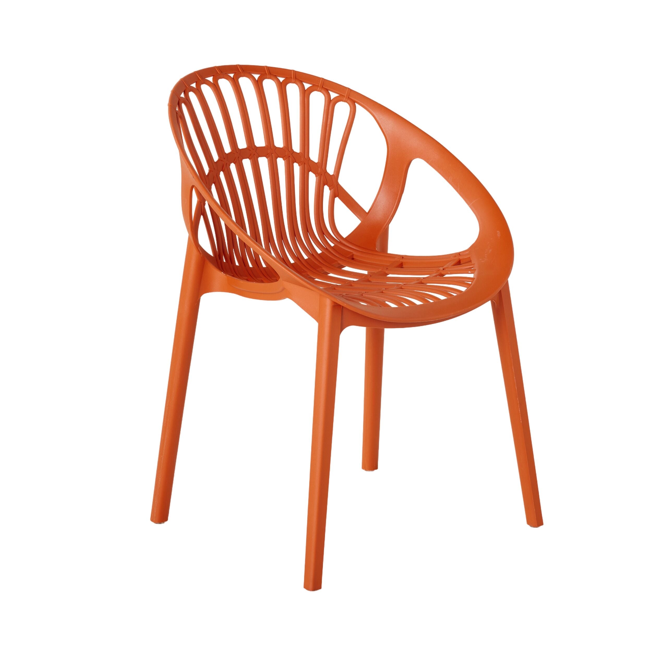 Boheme Dining Chair Burnt Orange