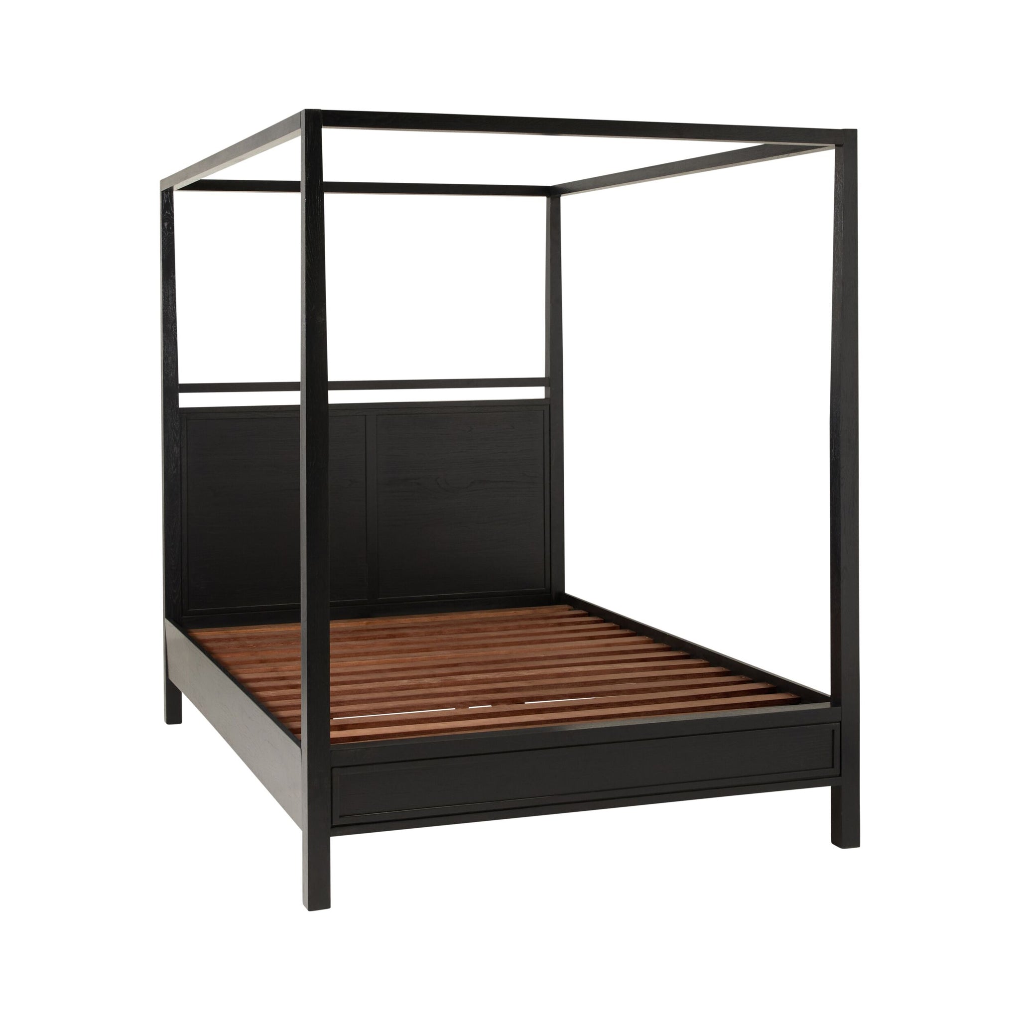 Avalon King Four Poster Bed Black