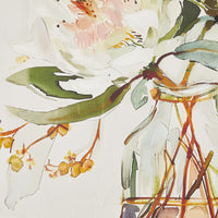 Rosewater Bouquet Framed Canvas Print 82.5x82.5cm