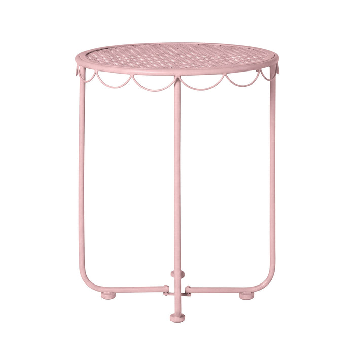 Bonnie Side Table 44cm Rose Pink