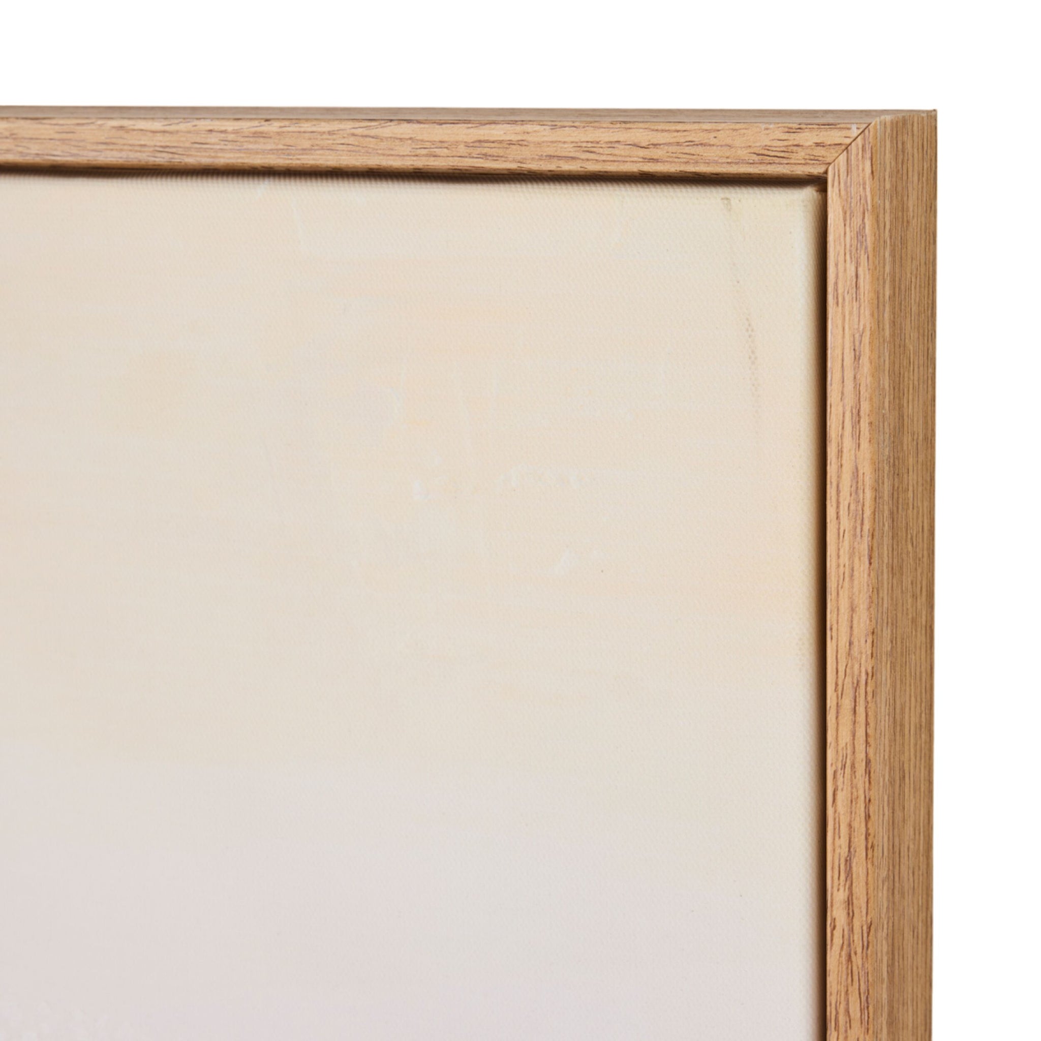 Mid Day Ocean Framed Canvas Print 122.5x82.5cm