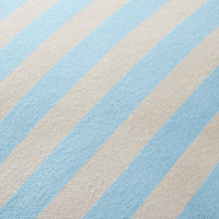 Aruba Scallop Edge Stripe Blue 45x45cm
