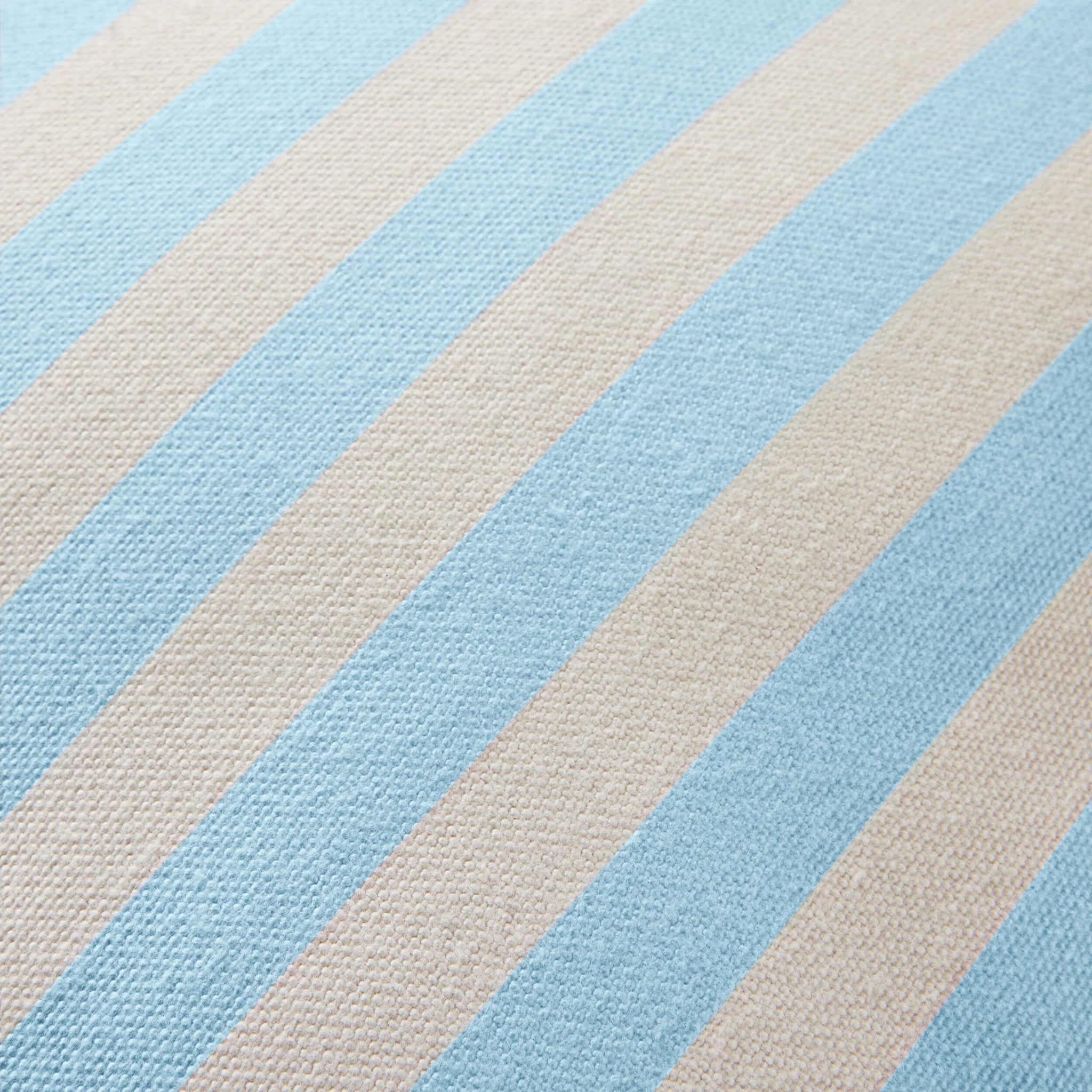 Aruba Scallop Edge Stripe Blue 45x45cm