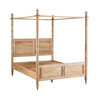 Hampton Mango Wood Queen Canopy Bed