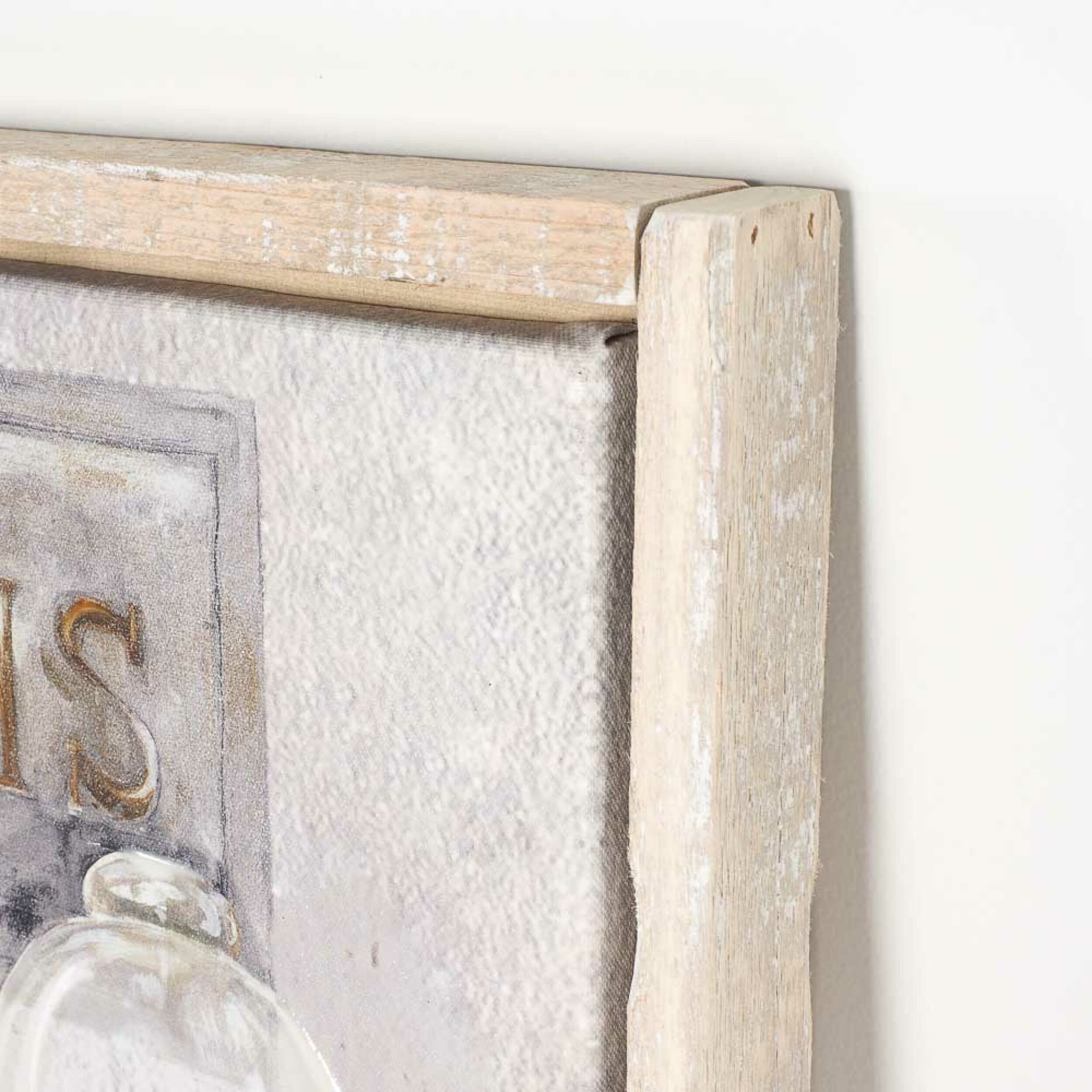 Galleries Vintage Display Distressed Framed Print 120x60cm