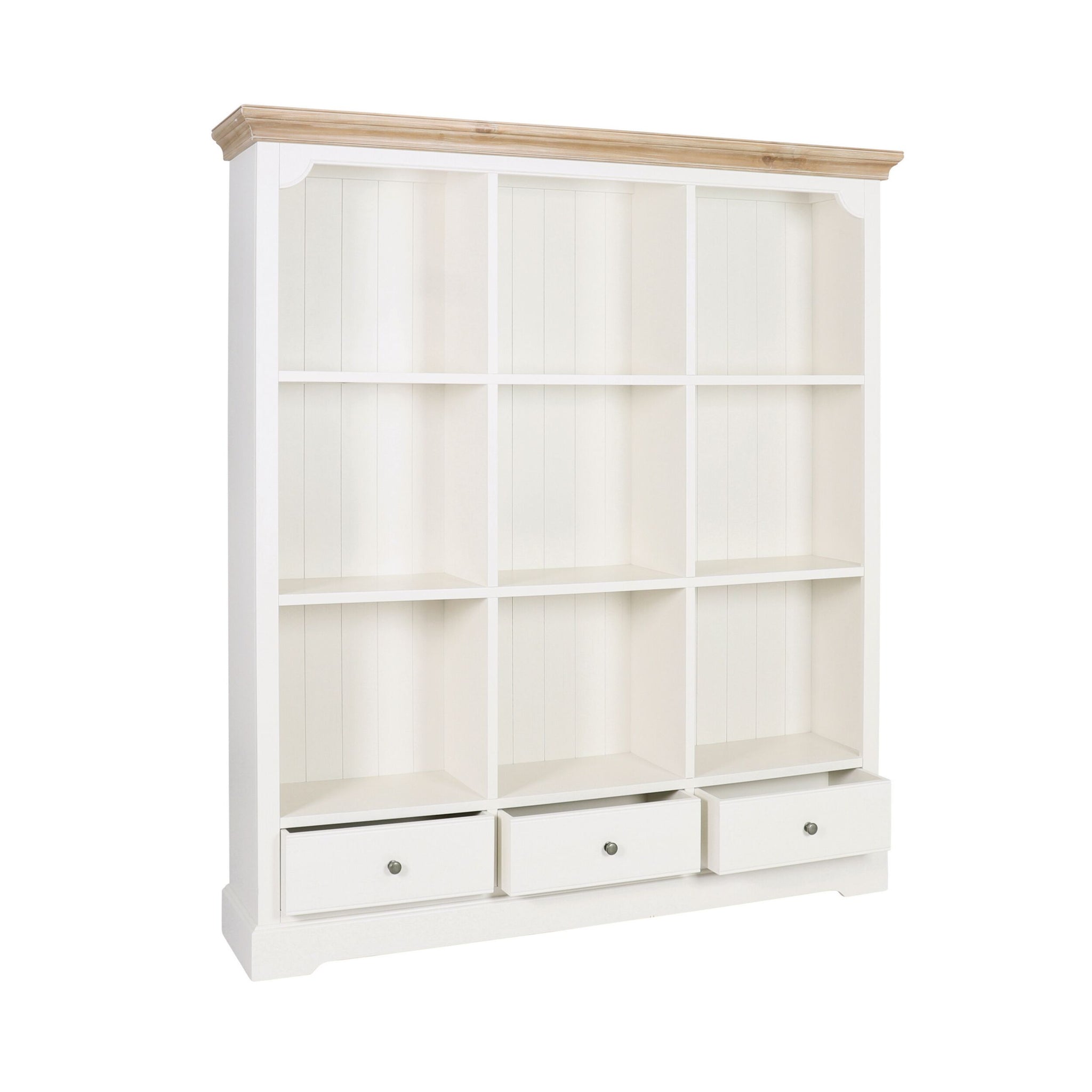 Clover 3 Drawer Library Shelving Unit