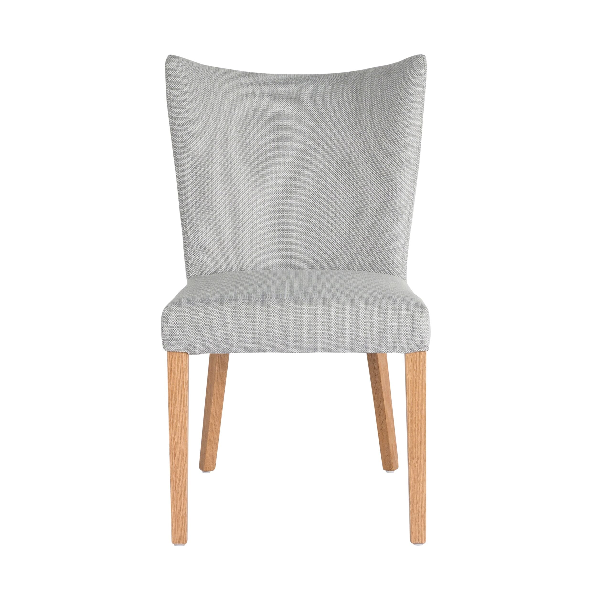 Conlen Dining Chair Grey & Natural Timber