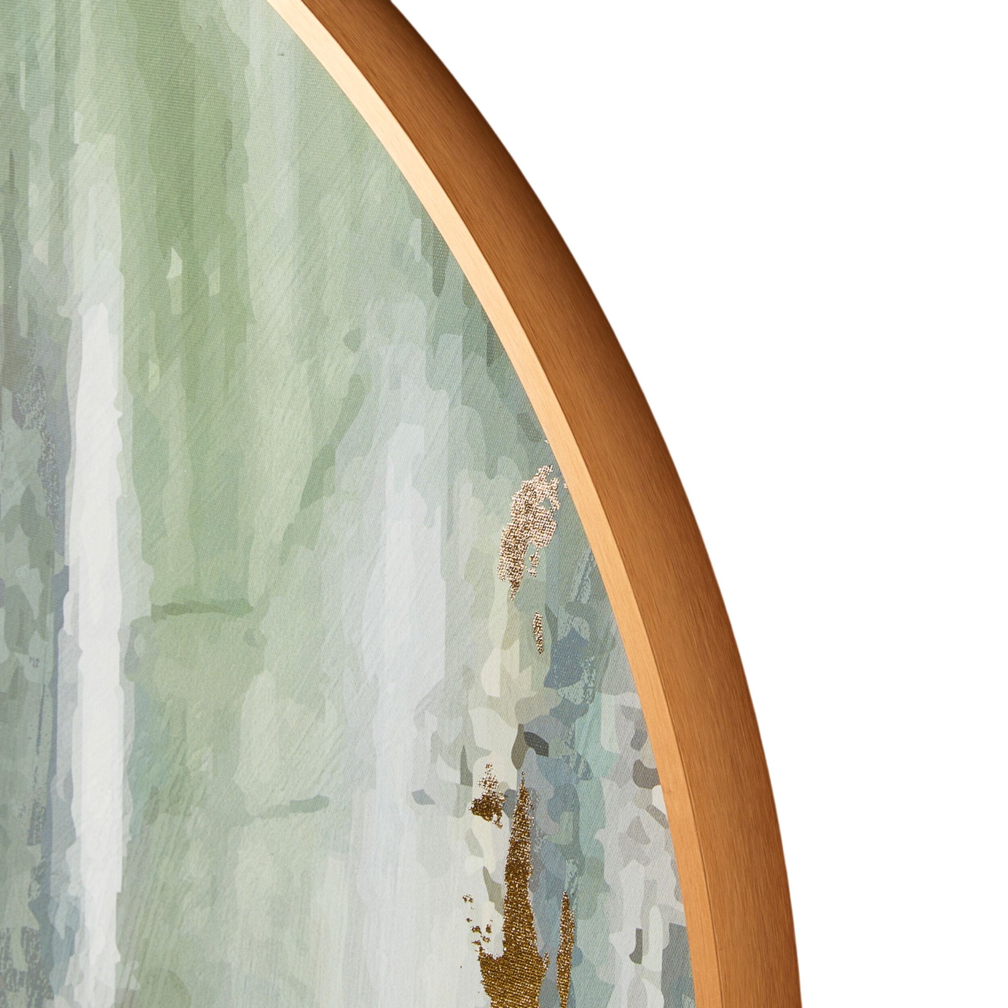 Golden Forest Arched Framed Canvas 80.8x120.8cm