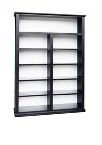 Armand Large Bookcase 210 x 150cm Black