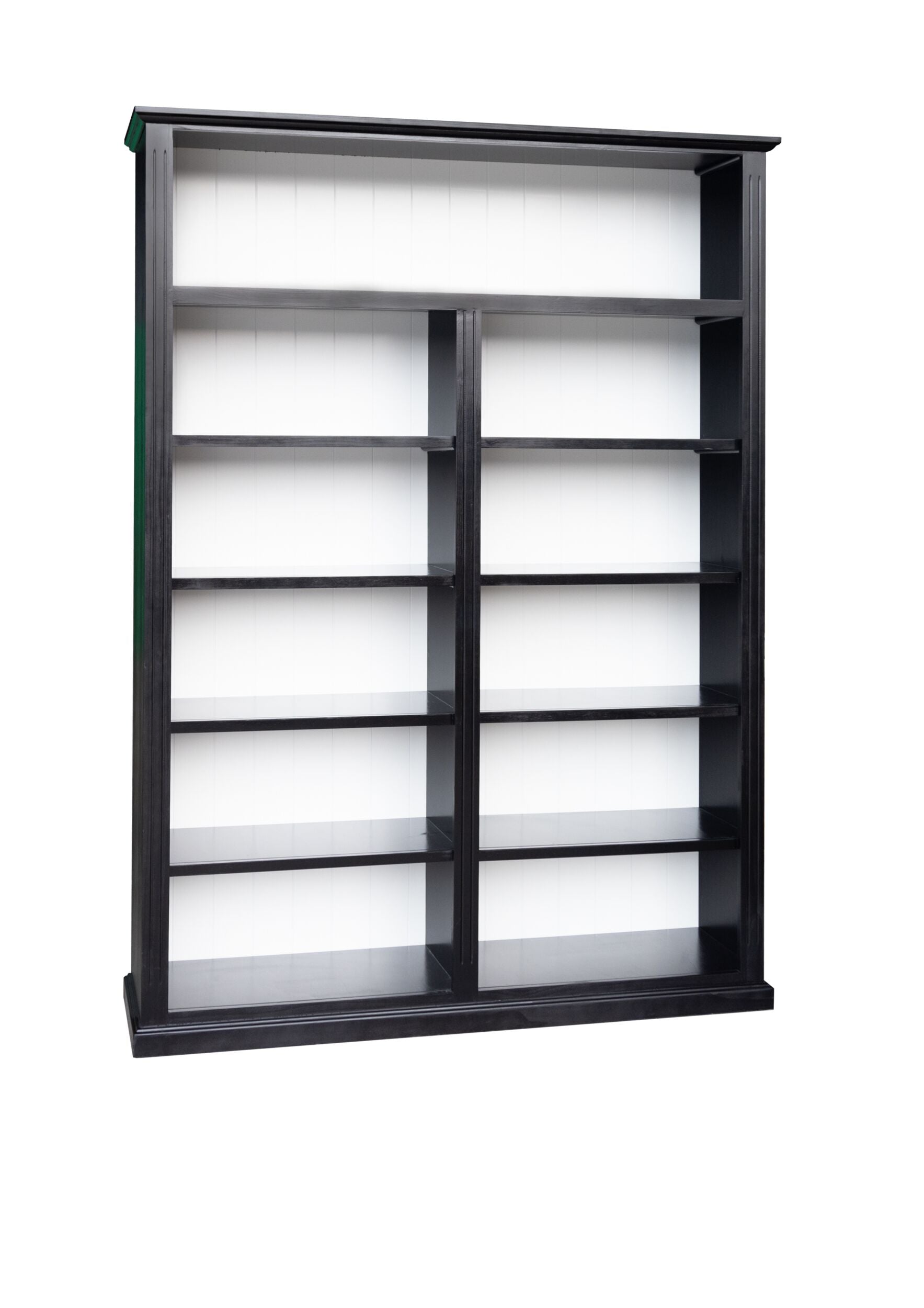 Armand Large Bookcase 210 x 150cm Black