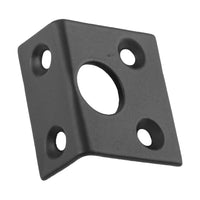 9665 Right Angle Keeper Matte Black Bolt 9mm