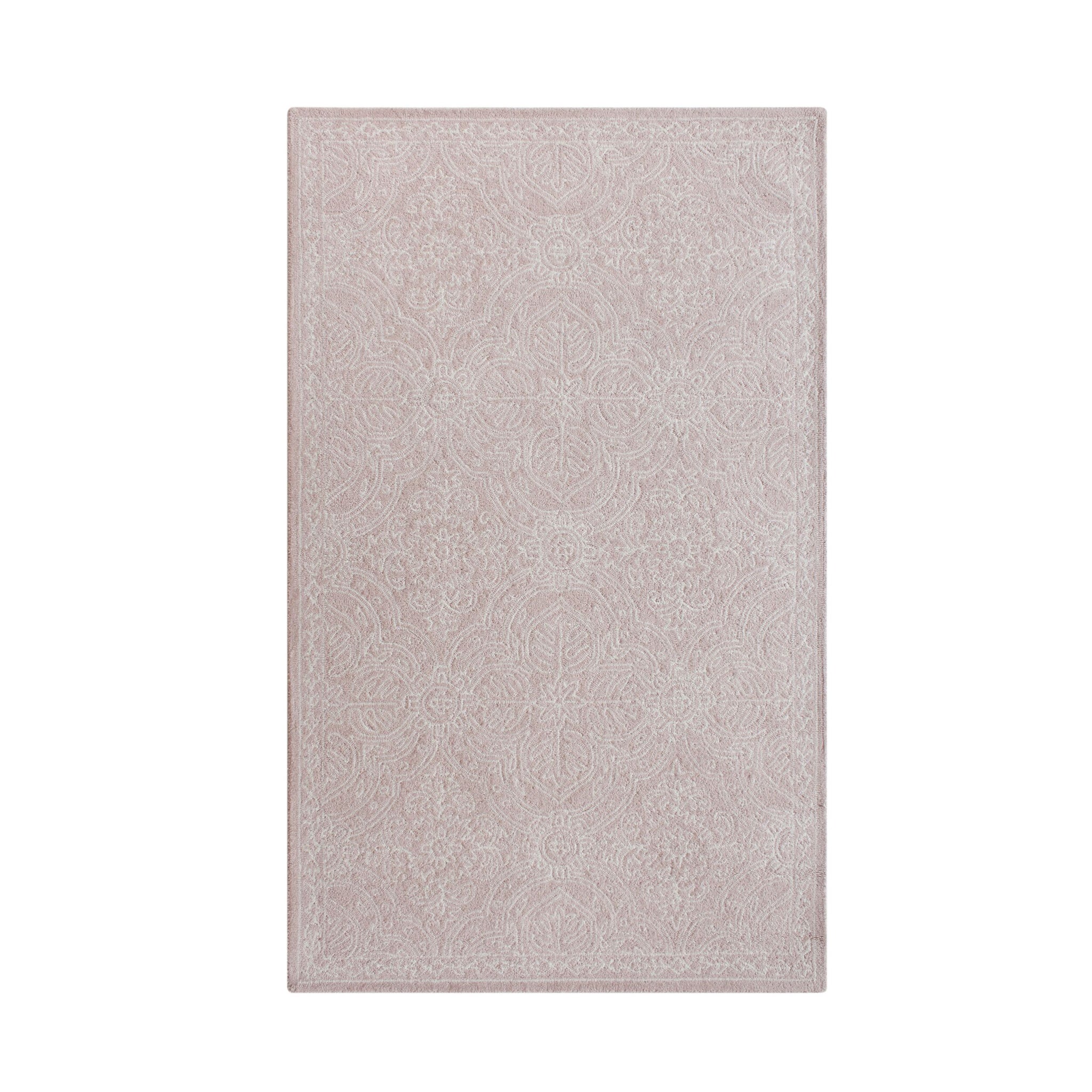 Henna Handtufted NZ Wool Rug Blush 150x240cm