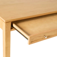 Avalon 1 Drawer Desk Light Oak