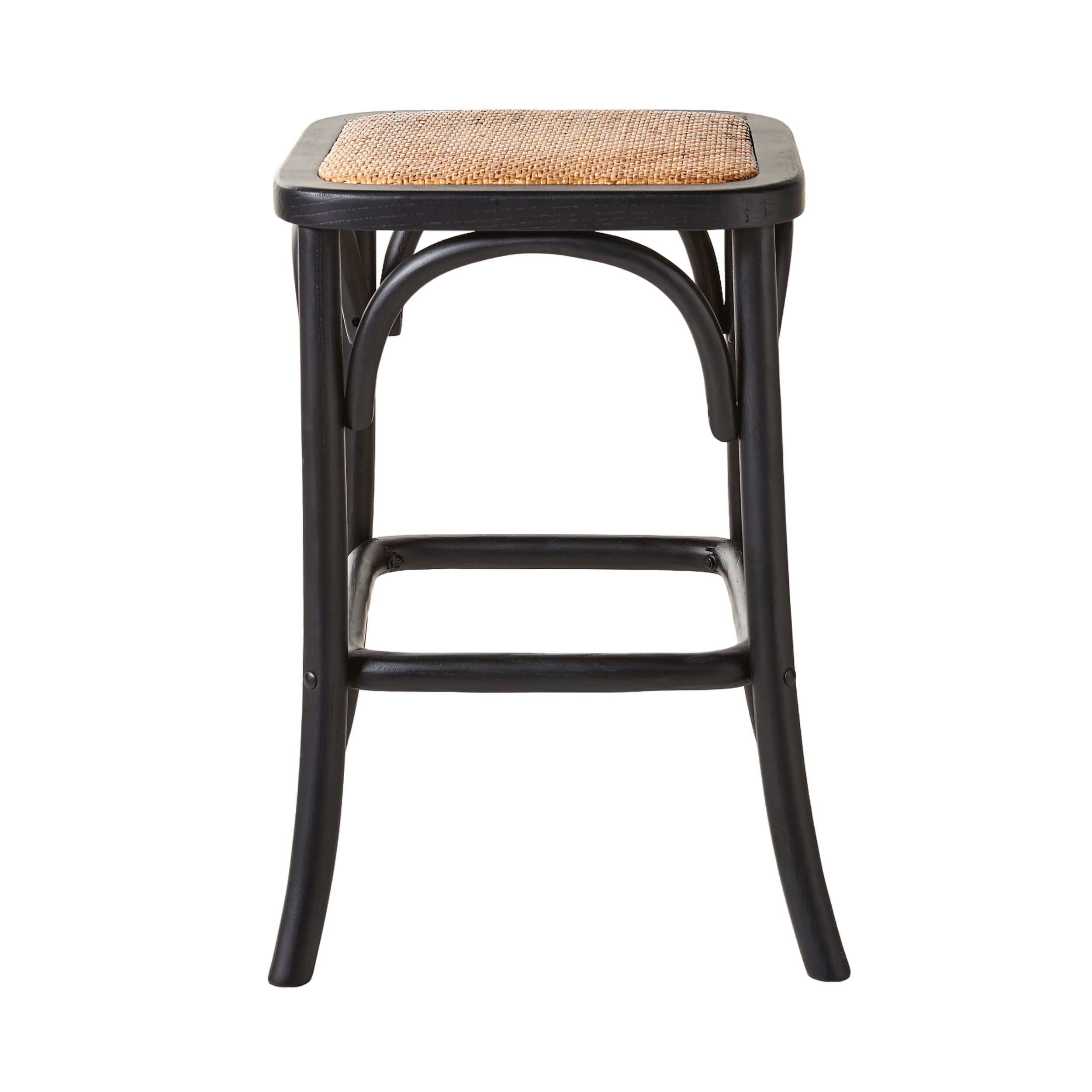 Bastion Backless Bar Stool Black - Image 1