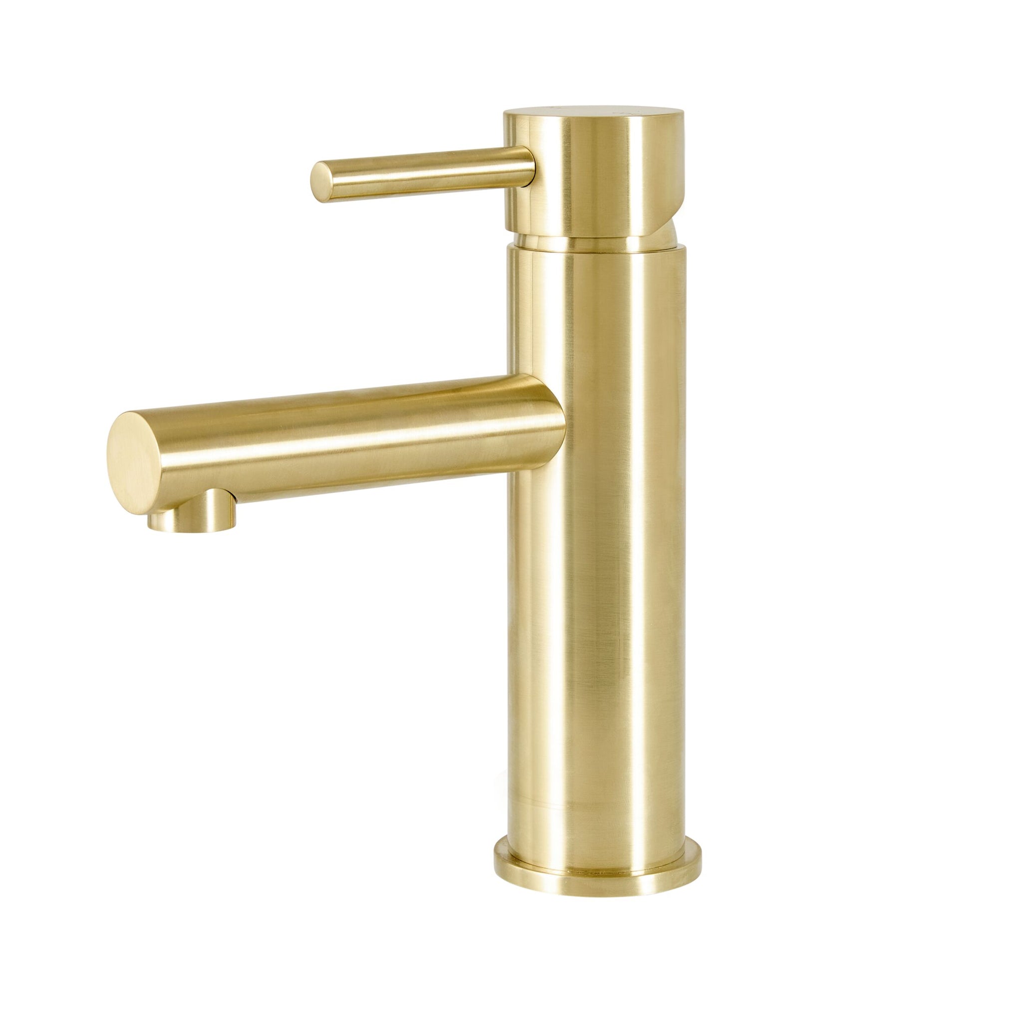Finlay Basin Mixer Brushed Brass