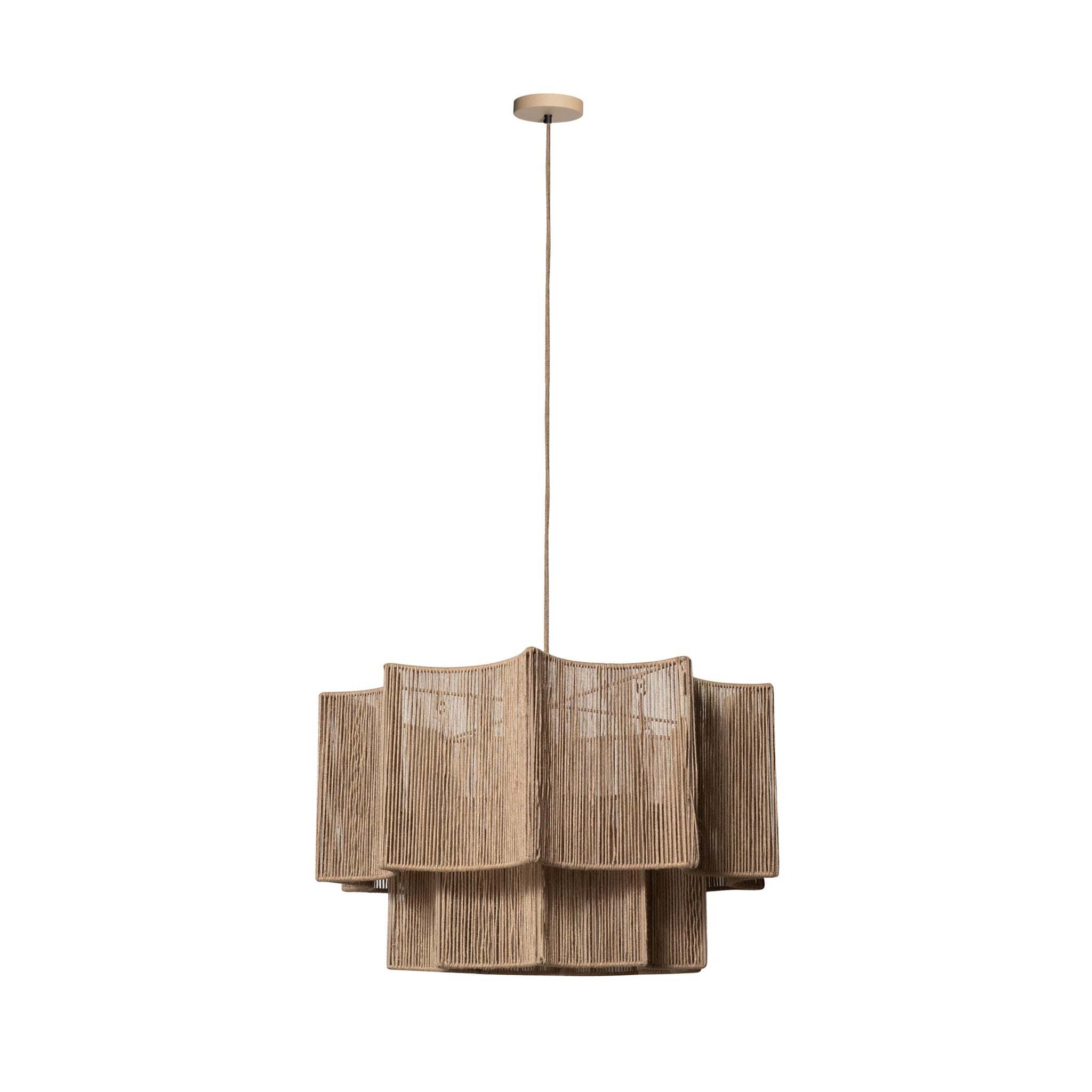 Isola Pendant Natural 50x50x40cm