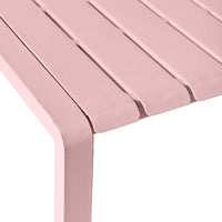 Kace Dining Bench Seat 200cm Rose Pink