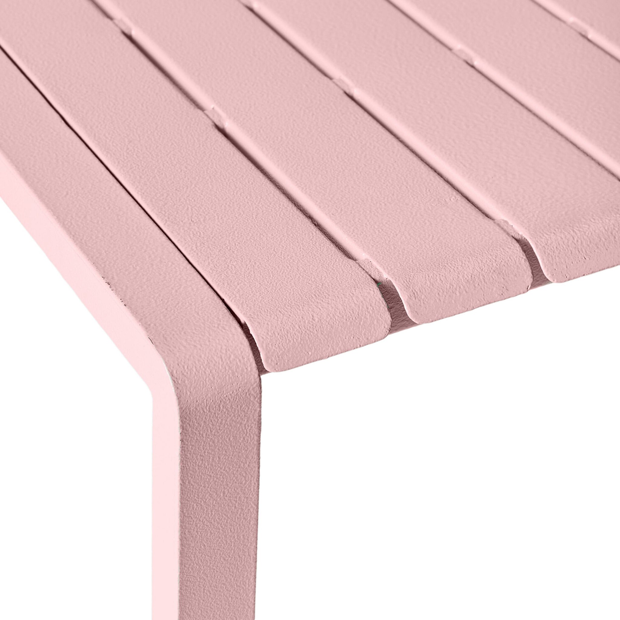 Kace Dining Bench Seat 200cm Rose Pink