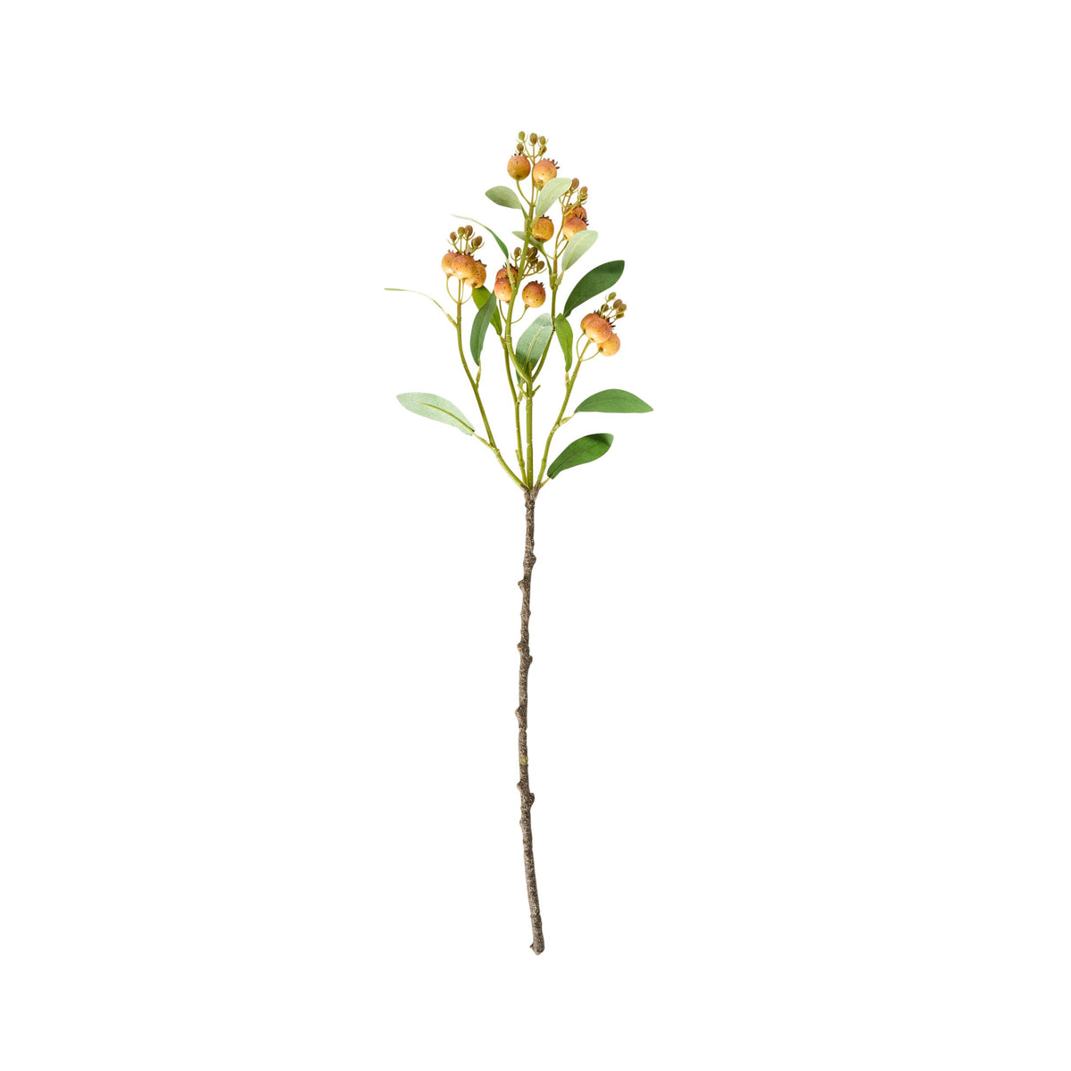 Bloomery Yellow Gumnut Pod Stem 64cm