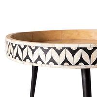 Indali Bone Inlay Side Table