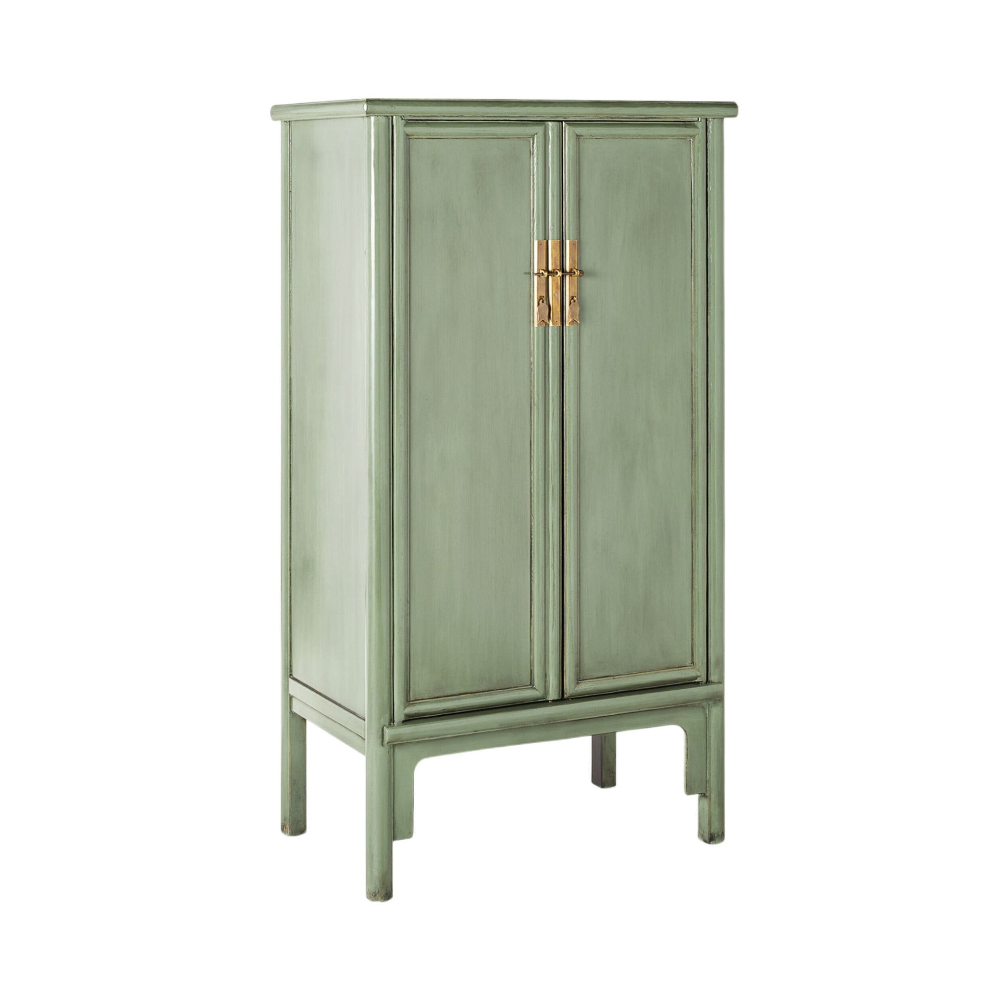 Sansha 2 Door Wardrobe Sage Green