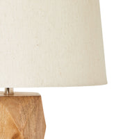 Basma Wooden Table Lamp 65cm